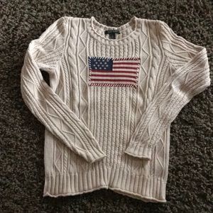 Ralph Lauren Flag Sweater